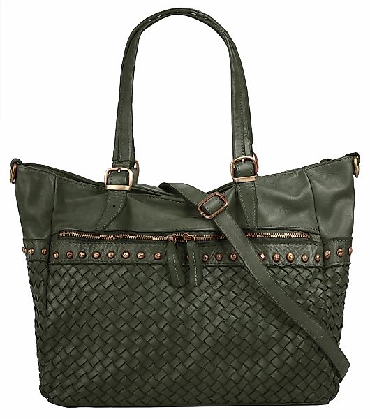 Samantha Look Shopper echt Leder, Made in Italy günstig online kaufen