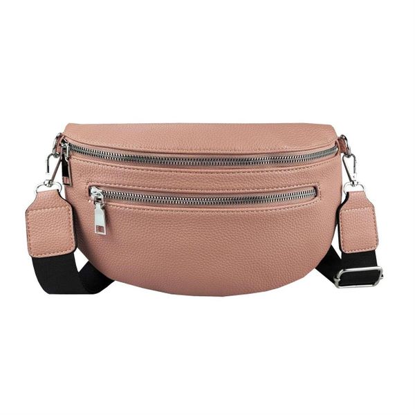 ITALYSHOP24 Bauchtasche Damen Gürteltasche Hüfttasche Bodybag günstig online kaufen