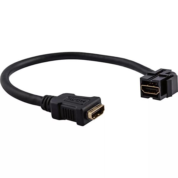 Merten HDMI-Keystone m.Kabelpeitsche sw MEG4583-0002 günstig online kaufen