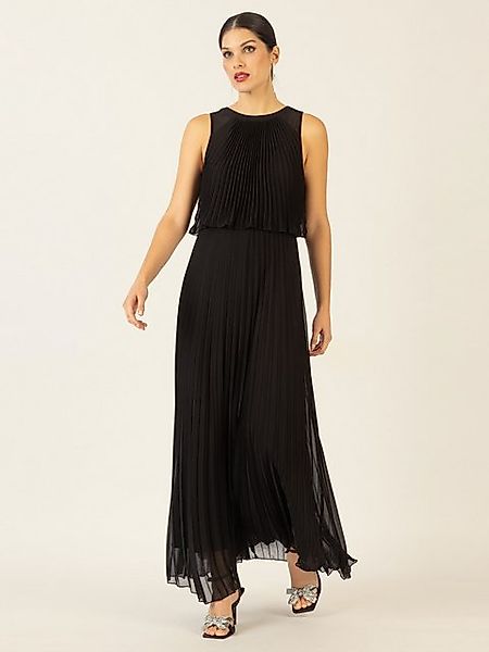 Apart Abendkleid mit lose fallendem Sonnenplissee Part bis zur Taille günstig online kaufen