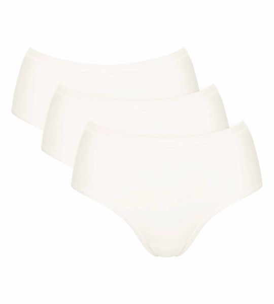 sloggi Midislip "GO Daily Cotton", Glanz-Effekt Details, weich, Baumwollmix günstig online kaufen