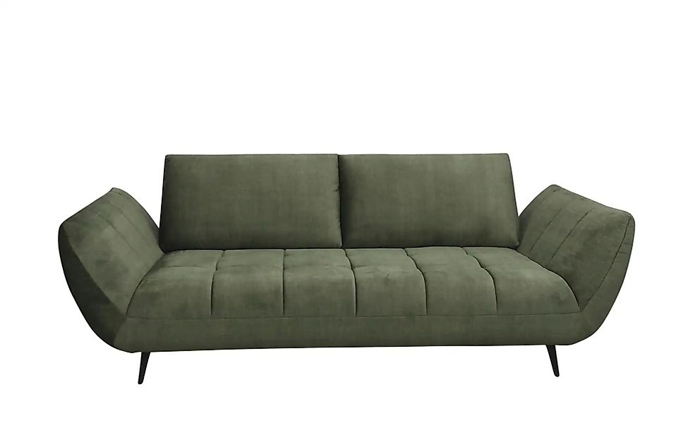 bobb Einzelsofa mit Sitztiefenverstellung Carly ¦ grün ¦ Maße (cm): B: 240 günstig online kaufen