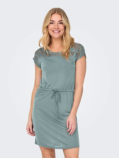 ONLY Spitzenkleid ONLSINDY LIFE S/S O-NECK günstig online kaufen