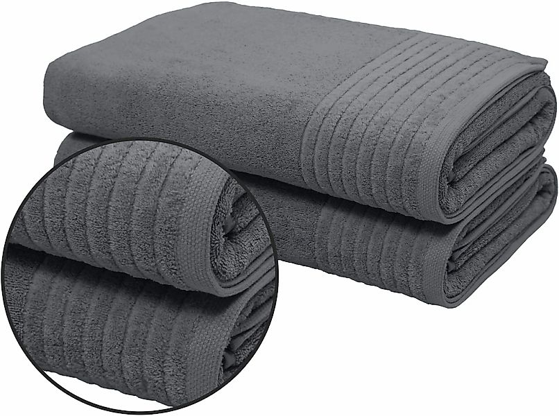 my home Saunatuch "Sanremo Premium, Premium Handtücher, 600 gr/m², 80x200cm günstig online kaufen