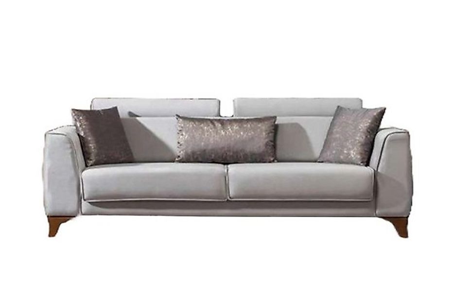 Xlmoebel Sofa Neue moderne Dreisitzer Design Sofas Polster Sofa Stoff Möbel günstig online kaufen