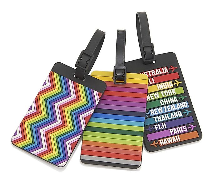 travelite Koffer Travelite ACCESSOIRES Kofferanh.multicol., sortiert günstig online kaufen