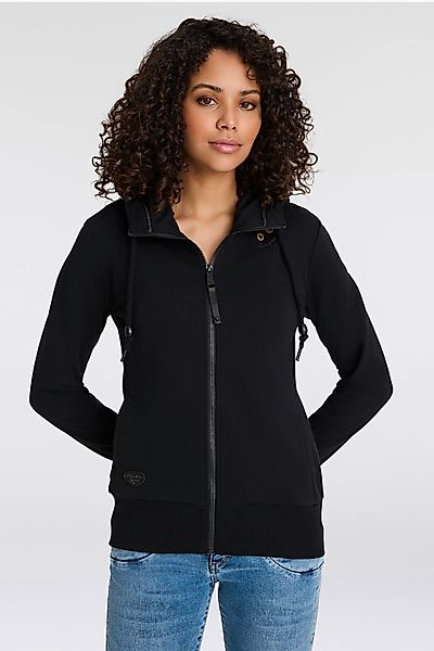Ragwear Sweatjacke "PAYA CORE", mit Logo Stickerei und Zierknöpfen günstig online kaufen