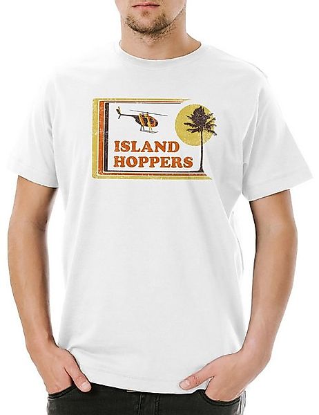 Urban Backwoods Print-Shirt Island Hoppers Hawaii Herren T-Shirt Tom TV Sel günstig online kaufen