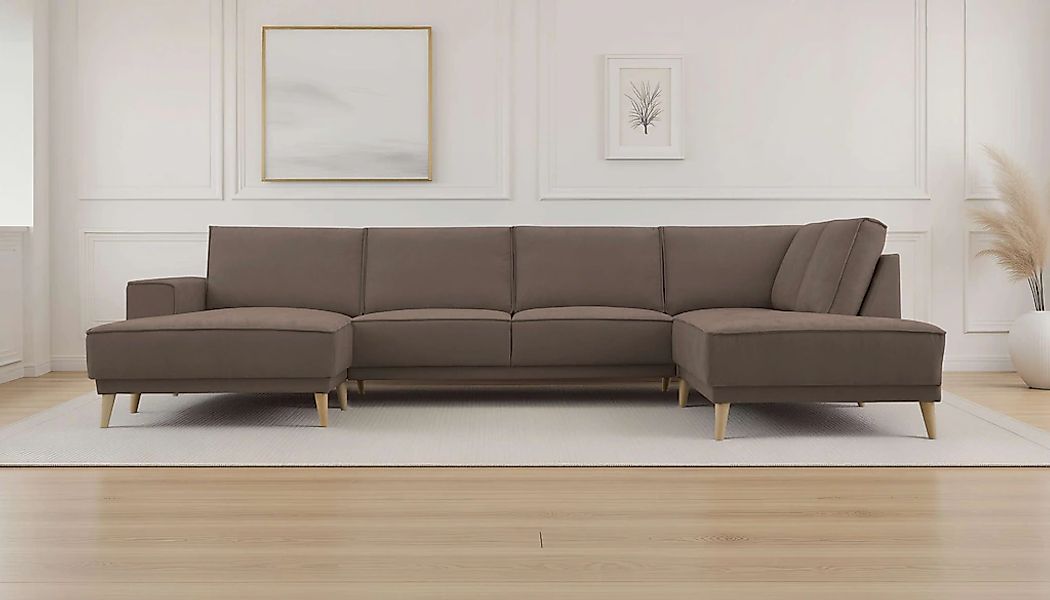 OTTO home Wohnlandschaft "Oland Skandi, weicher Chenille-Stoff" U-Form, 345 günstig online kaufen