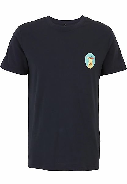 MisterTee T-Shirt "MisterTee Herren Ufo Pizza Tee" 1 Stk. tlg. günstig online kaufen