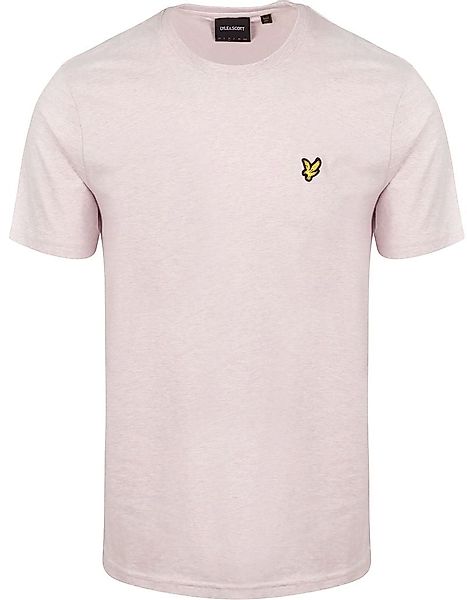 Lyle und Scott T-Shirt Heather Hellrosa - Größe S günstig online kaufen