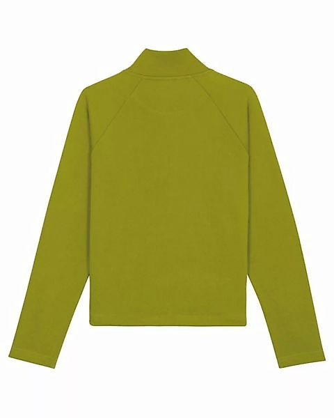 Sweatshirt Damen Mit Zip-reißverschluß Und Hohem Kragen,Sweatshirt günstig online kaufen