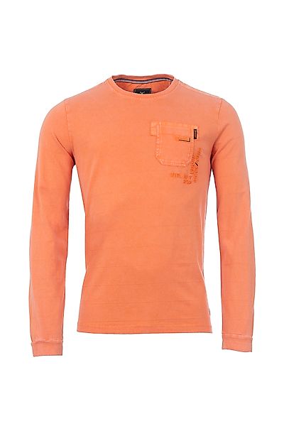 Questo Langarmshirt HarveyQU fox red günstig online kaufen