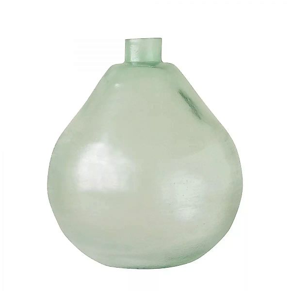 Vase Fleur de Sel transparent aus Glas im matten Grün günstig online kaufen
