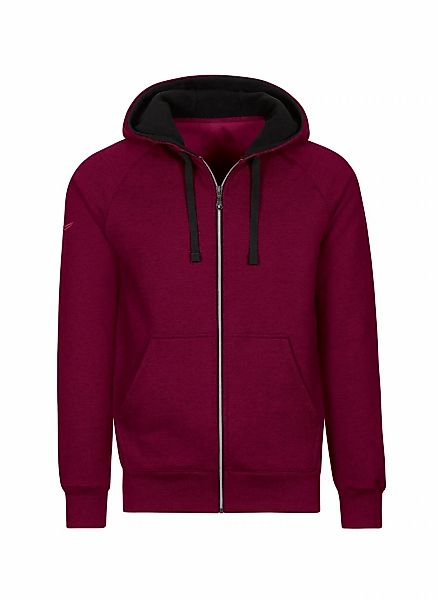 Trigema Sweatjacke "TRIGEMA Sweatjacke mit Kapuze" 1 Stk. tlg. günstig online kaufen