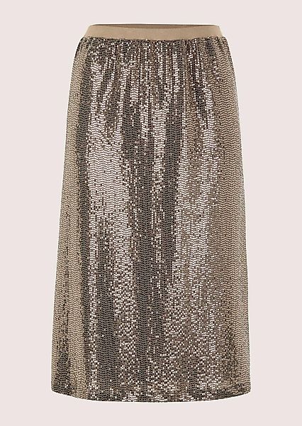 MADELEINE Sommerrock "Jerseyrock Midirock mit Glitzer-Print" Jerseyrock mit günstig online kaufen