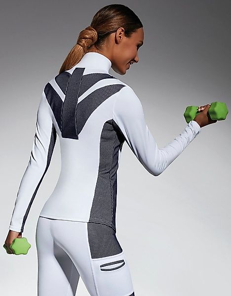 Bas Bleu Laufjacke Sport Jacke, Langarm günstig online kaufen
