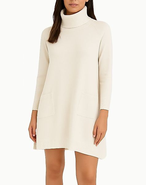 Mississhop Strickkleid Damen Strickkleid A-Linien Kleid günstig online kaufen