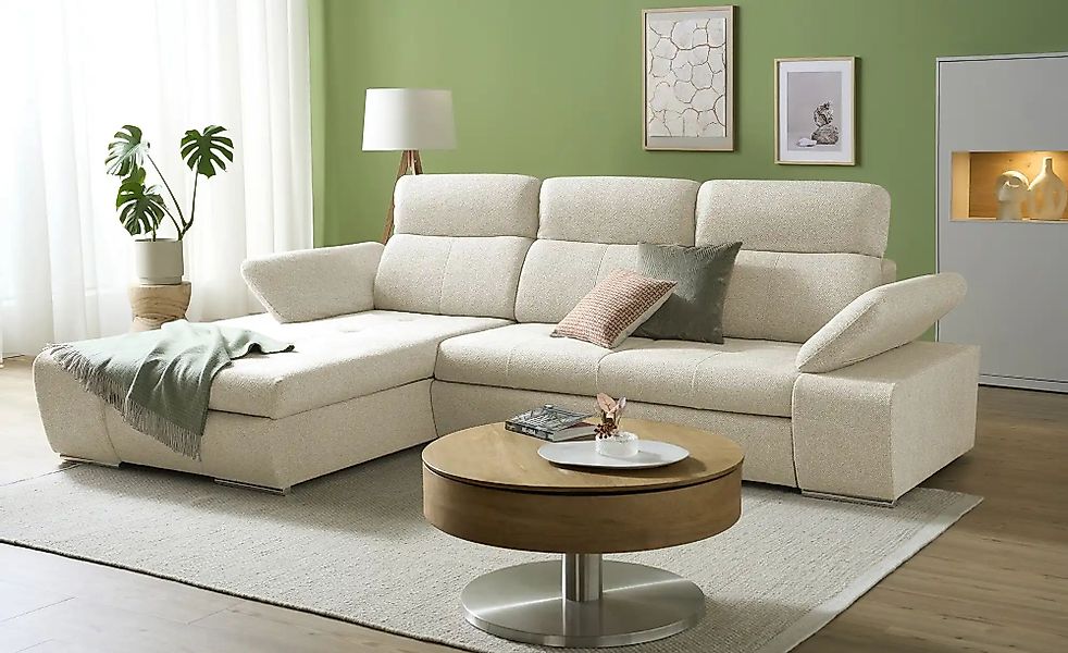 switch Ecksofa  Avilla ¦ beige ¦ Maße (cm): B: 285 H: 86 T: 187.0 Polstermö günstig online kaufen