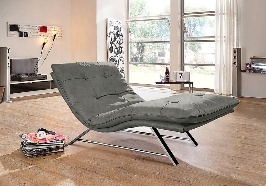 W.SCHILLIG Relaxliege »daily dreams« in Waffelkissen-Optik, wahlweise mit M günstig online kaufen