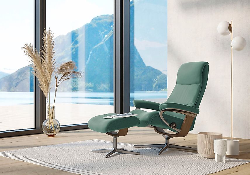 Stressless® Relaxsessel »View«, (Set, Relaxsessel mit Hocker), mit Hocker, günstig online kaufen