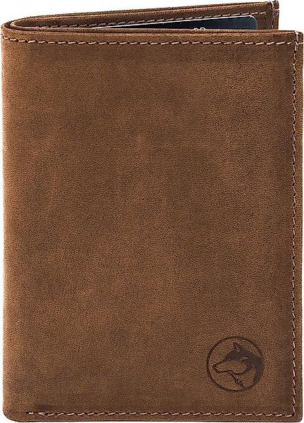 Wolfstrøm Geldbörse 'Sveylå' – Hochformat Wallet mit Münzfach & RFID-Blocke günstig online kaufen