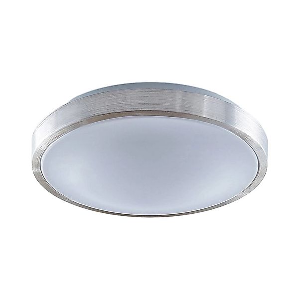 Lindby LED Deckenleuchte Emelie 9624959 Modern in Alu aus Aluminium 1-flamm günstig online kaufen