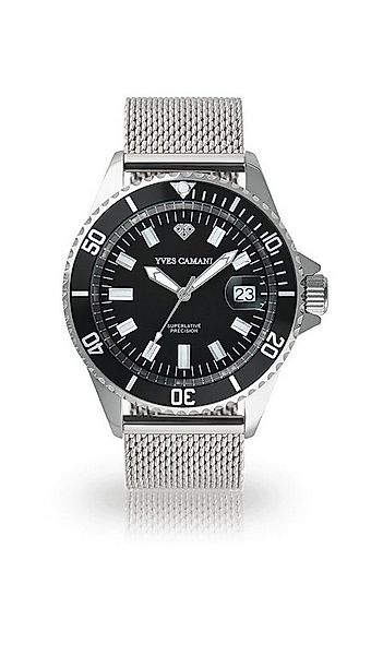 Yves Camani Quarzuhr ANWEN B, drehbarer Lünette, Datumsanzeige mit Lupe, 5 günstig online kaufen