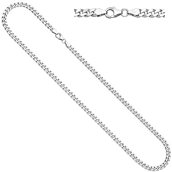 SIGO Panzerkette 925 Sterling Silber 60 cm Kette Halskette Silberkette Kara günstig online kaufen