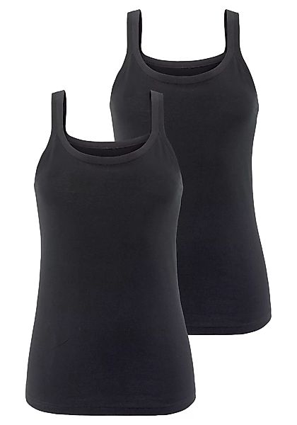 LASCANA Unterhemd, (Packung, 2 St.), aus der Serie "Perfect Basics", Tankto günstig online kaufen