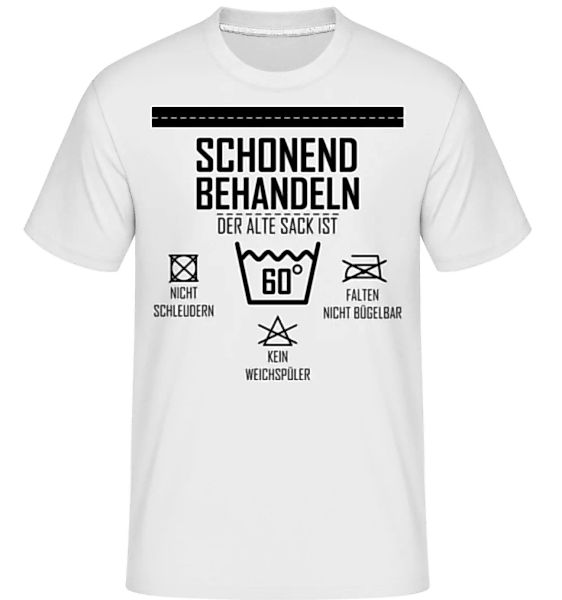 Der Alte Sack Ist 60 · Shirtinator Männer T-Shirt günstig online kaufen