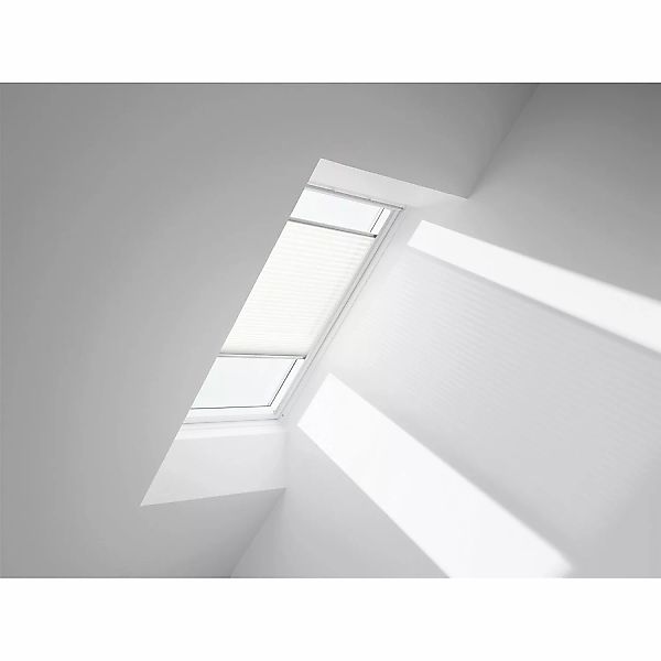 Velux Plissee manuell FHL FK04 1016S Weiß günstig online kaufen