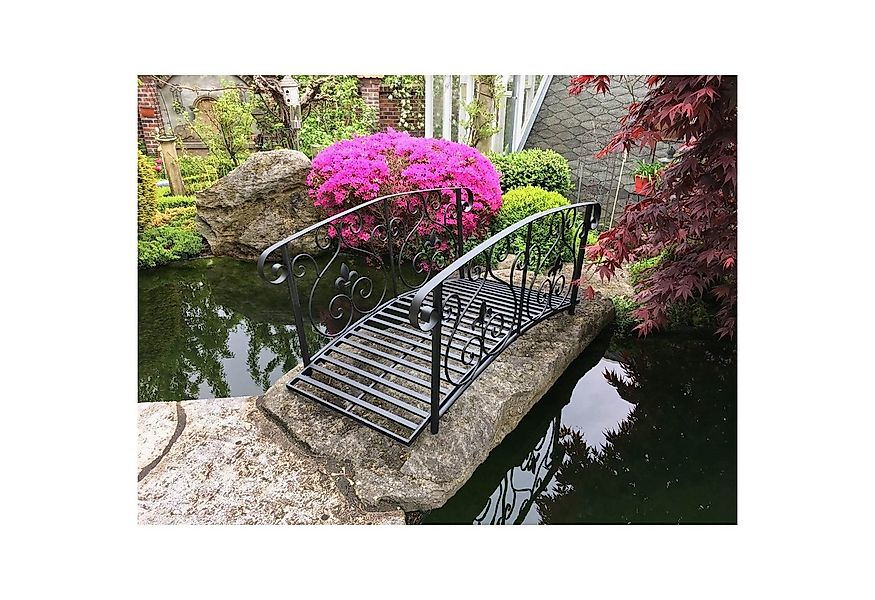 HTI-Living Zierbrücke Brücke Fleur de Lis, (Stück, 1 St., 1 Gartenbrücke), günstig online kaufen