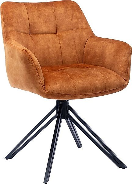 Home affaire Drehstuhl Soller, TOPSELLER! (Set, 2 St), Luxus-Microfaser Bez günstig online kaufen