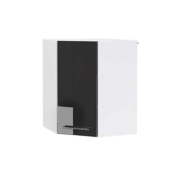 Vicco Eckhängeschrank Fame-Line, Anthrazit Hochglanz/Weiß, 57 cm (1-St) günstig online kaufen