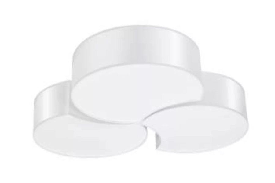 Deckenlampe Weiß Modern blendarm 6x E27 dekorativ günstig online kaufen