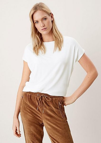 s.Oliver Shirttop Ärmelloses T-Shirt aus fließendem Viskosestretch günstig online kaufen