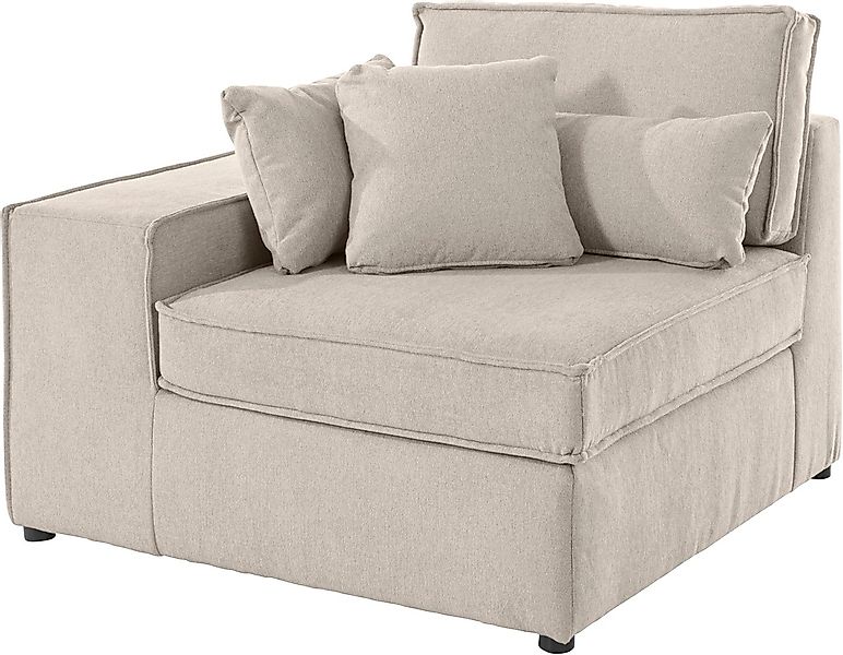 RAUM.ID Sofaelement »Florid«, als Teil eines Modulsofas, fester Sitzkomfort günstig online kaufen