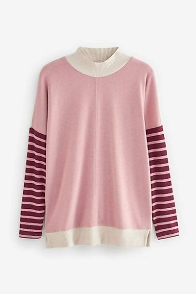 Next Sweatshirt Kuscheliger, leichter Pullover mit langem Schnitt (1-tlg) günstig online kaufen