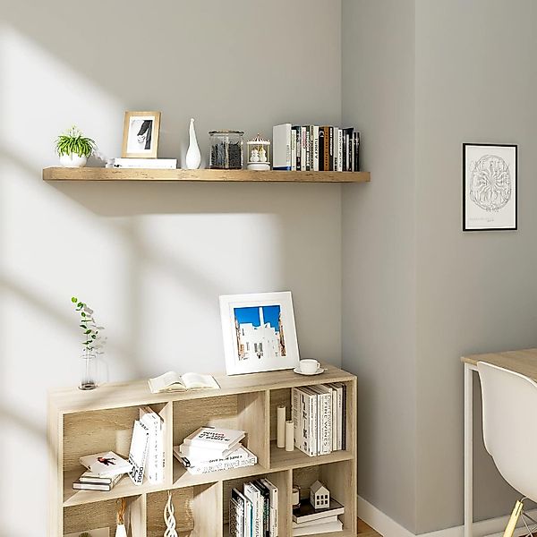 Woltu Wandboard, 1-tlg., Wandregal Holz Schweberegal günstig online kaufen
