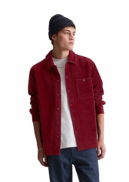 Marc OPolo DENIM Langarmhemd "aus softem Frottee-Cord" günstig online kaufen