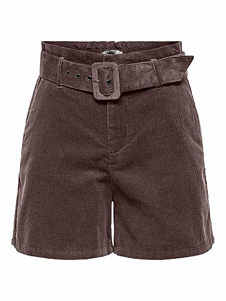 ONLY Shorts "ONLNESSA HW BELT CORD SHORTS CC PNT" günstig online kaufen
