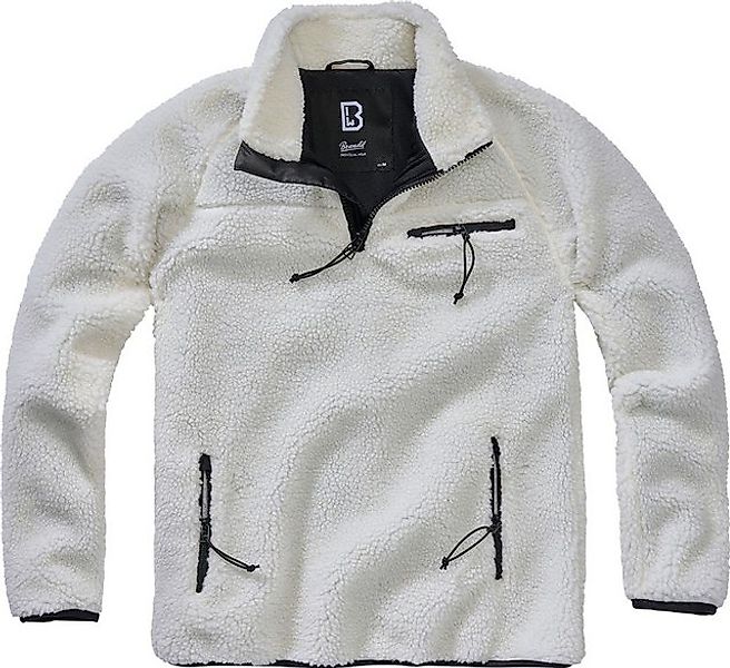 Brandit Rundhalspullover Teddyfleece Troyer günstig online kaufen