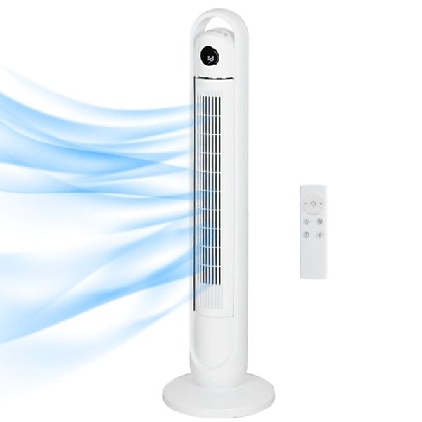 Welikera Tischturmventilator Turmventilator 55W mit Fernbedienung, günstig online kaufen