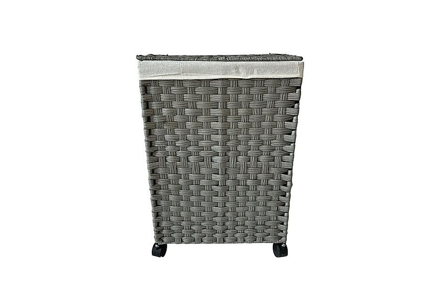 HTI-Living Wäschekorb Wäschesammler 40 Liter Briena Grau (Stück, 1 St., 1 W günstig online kaufen