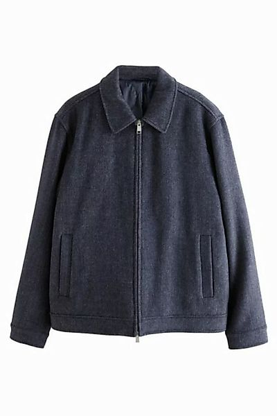 Next Steppmantel Weiche, wattierte Harrington-Jacke mit Wollanteil (1-tlg) günstig online kaufen