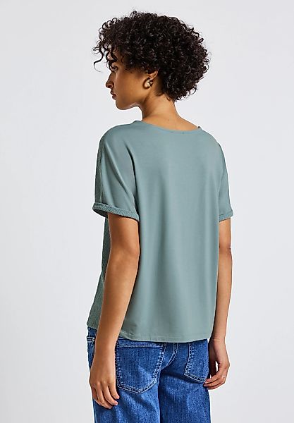 STREET ONE T-Shirt, mit V-Ausschnitt günstig online kaufen