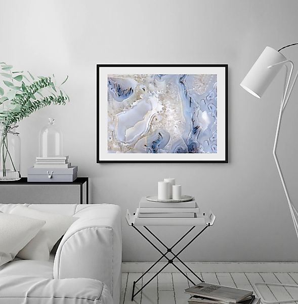 queence Bild »Fatima«, Abstrakt, Abstrakt, Marmor, gerahmt günstig online kaufen