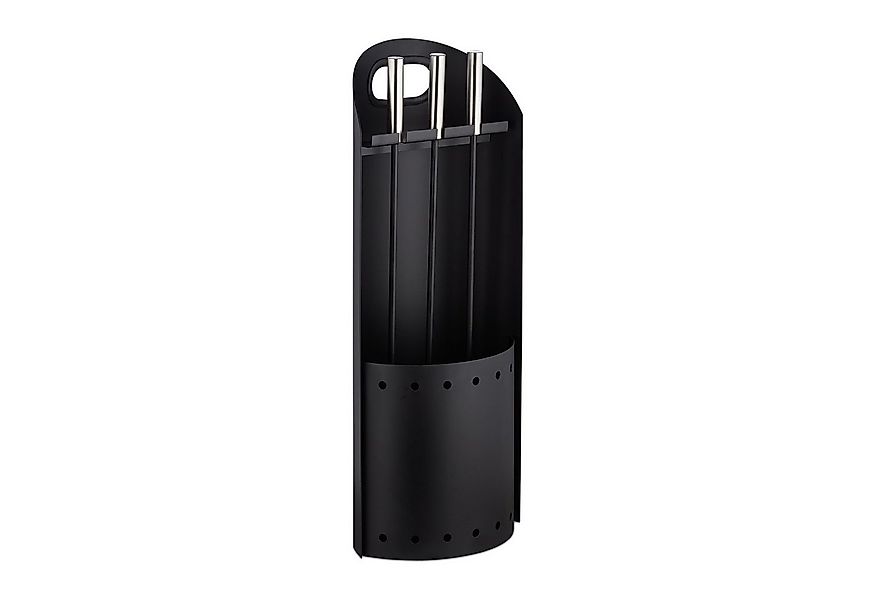 relaxdays Kamingarnitur Kaminbesteck modern 4-teilig günstig online kaufen