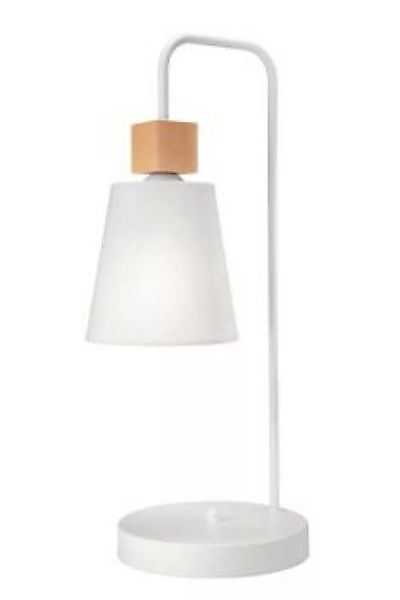 Stylische Tischlampe REILLY Weiß Skandinavisch günstig online kaufen